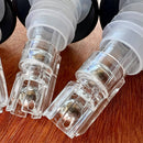 Pourer Johnny Cooker em polímero acrílico com sistema de esferas para dosagem exata de 30ml