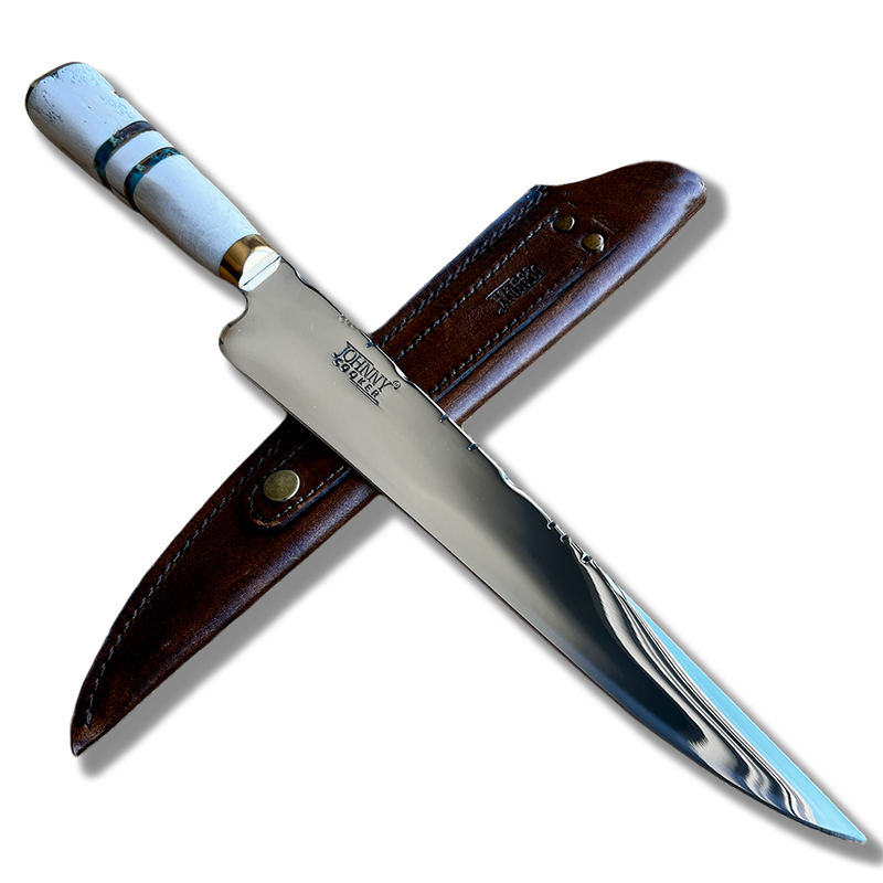 FACA AÇO INOX CHURRASCO GAÚCHO 10 POLEGADAS