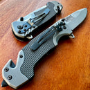 Canivete Multiuso Lince Johnny Cooker em aço inox com design compacto e estrutura robusta.